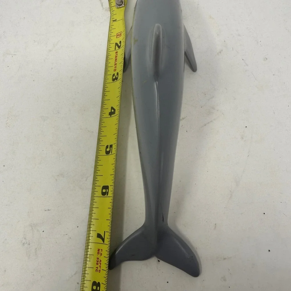 Vintage 1994 Mattel Barbie Dolphin Grey White Sea Animal Toy Figure 7.5 Inch